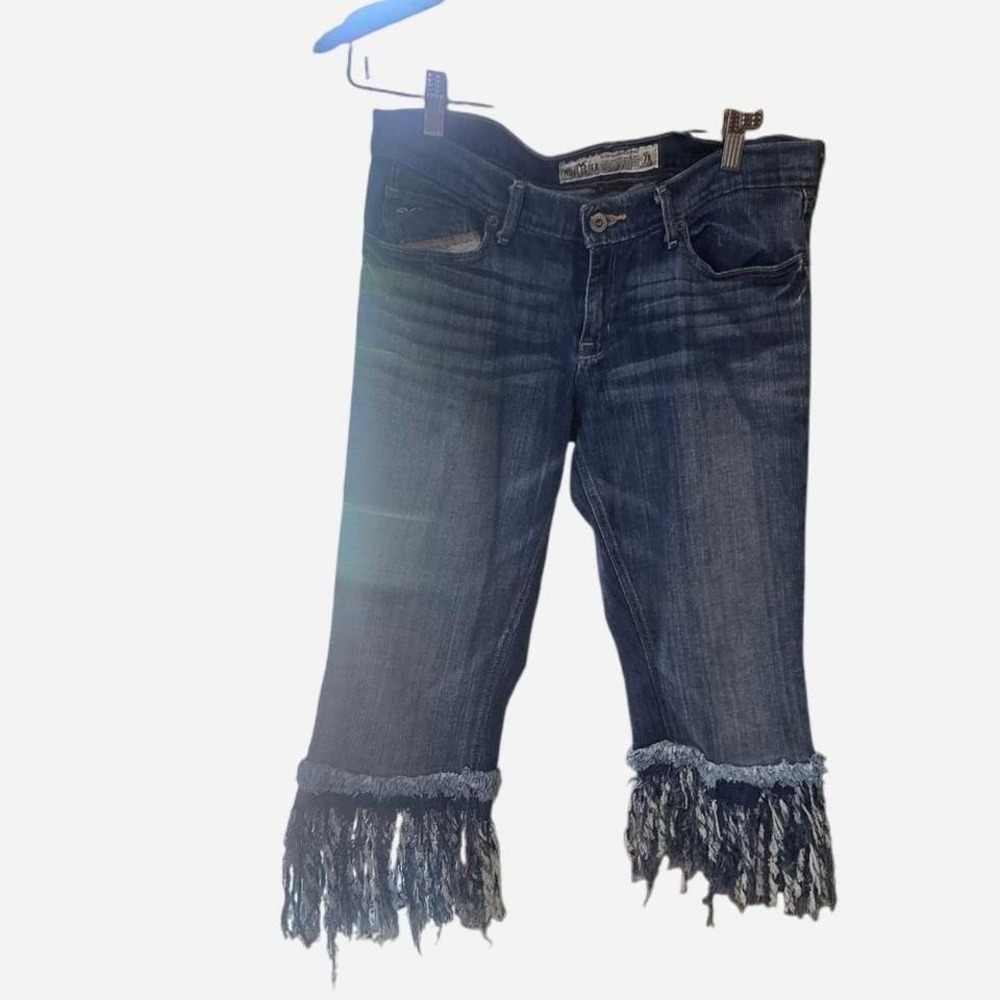 JUNIORS VINTAGE‎ Y2K HOLLISTER CAPRIS SIZE 7